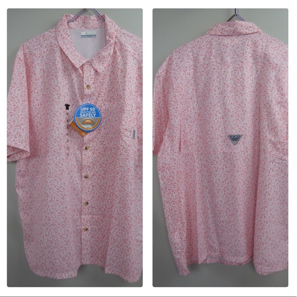 Columbia Super Slack Tide Omni Shade & Trollers Best PFG Button Up Shirt Set NWT - Picture 8 of 16